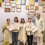 IYO certified students with Neelima Jain